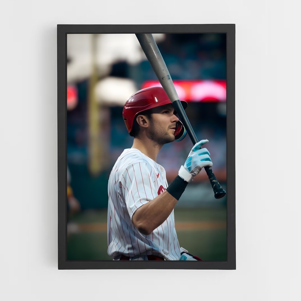 Poster Trea turner – affiche Baseball (vue 2)